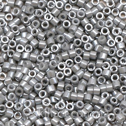 Бисер DB-1538 Miyuki Delica Beads 11/0 (жемчужный, серый)